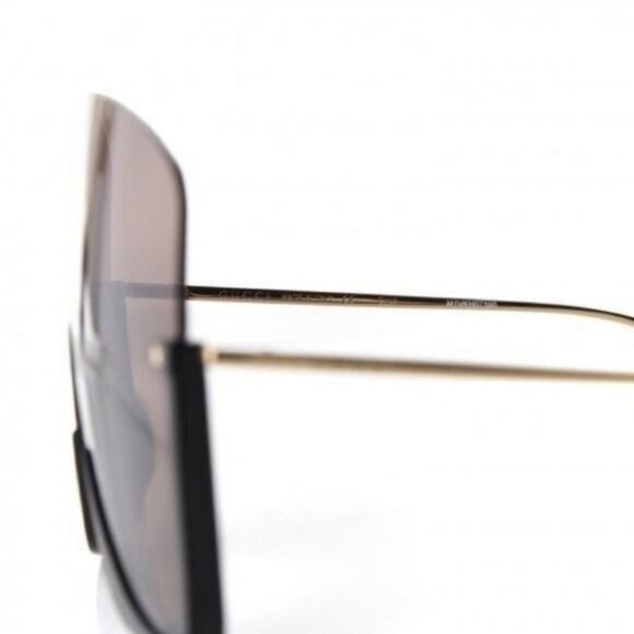 💯- New Authentic GUCCI Oversized Aviator Sunglasses GG0540S Black - Picture 9 of 10